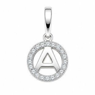 Підвіска срібна літера А з фіанітами Silver Style (42541.12 sku:2300104346294) 42541.12 фото