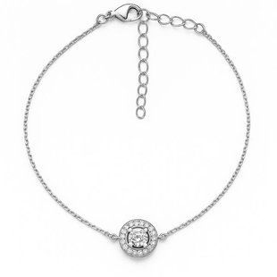 Браслет серебряный фантазия с фианитами Silver Style 16-20 р. (81141.30 sku:2300104055103) 81141.30 фото