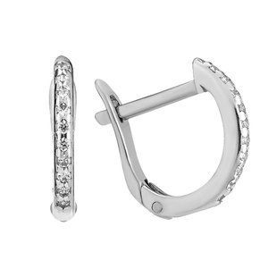 Серьги серебряные дорожка с фианитами Silver Style (20081.10 sku:2300103693498) 20081.10 фото