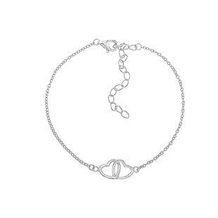 Браслет серебряный Сердце без камней Silver Style 15 р. (550064 sku:4200011065449) 550064 фото