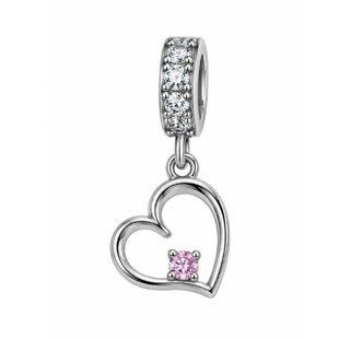 Підвіска срібна Серце з фіанітом Silver Style (501112.20 sku:2300103625789) 501112.20 фото