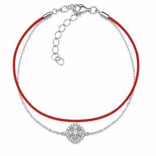 Браслет серебряный фантазия с фианитами Silver Style 16-20 р. (81171.49.20 sku:2300104368470) 81171.49.20 фото