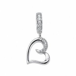 Підвіска срібна Серце з фіанітом Silver Style (508112.12 sku:2300103511884) 508112.12 фото