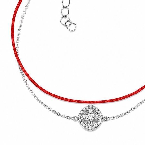 Браслет серебряный фантазия с фианитами Silver Style 16-20 р. (81171.49.20 sku:2300104368470) 81171.49.20 фото