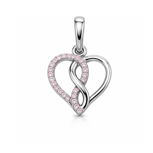 Подвес серебряный Сердце с фианитами Silver Style (405712.10 sku:2300103611928) 405712.10 фото