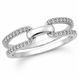 Каблучка срібна фантазія з фіанітами Silver Style 17 р. (10931.12 sku:2300103830237) 10931.12 фото 1