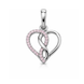 Подвес серебряный Сердце с фианитами Silver Style (405712.10 sku:2300103611928) 405712.10 фото 2