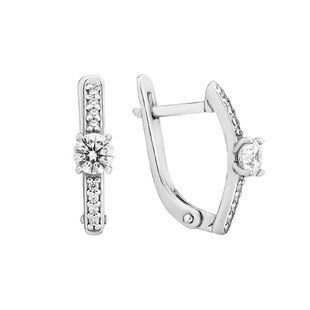 Серьги серебряные с фианитами Silver Style (20971.40 sku:2300103300563) 20971.40 фото