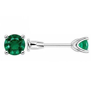 Сережки-пусети (гвоздики) срібні з фіанітами Silver Style (30174.40 sku:2300103099085) 30174.40 фото