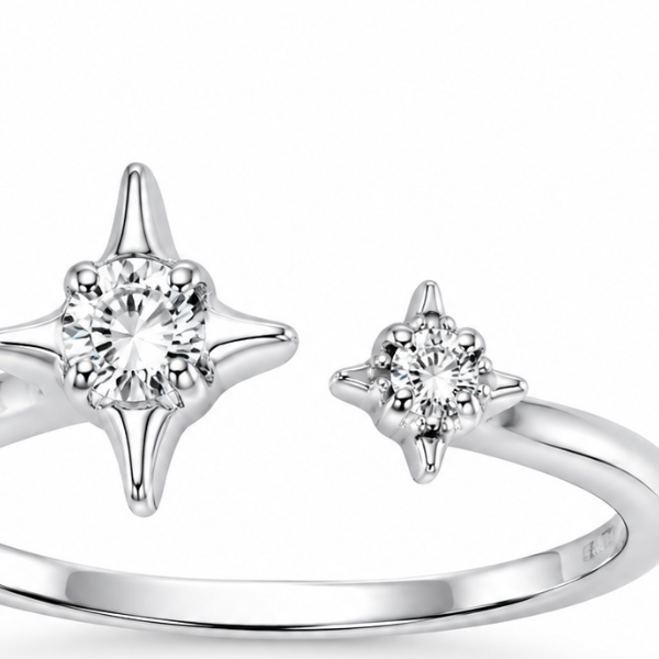 Кольцо серебряное фантазия с фианитами Silver Style 17 р. (11541.30 sku:2300104217716) 11541.30 фото