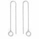 Серьги-протяжки серебряные с фианитами Silver Style (32371.10 sku:2300104038991) 32371.10 фото 1