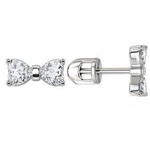 Серьги-пусеты (гвоздики) серебряные с фианитами Silver Style (33161.44 sku:2300104166878) 33161.44 фото