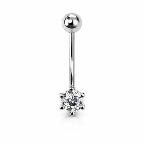 Пирсинг серебряный с фианитами Silver Style (32701.40 sku:2300104187781) 32701.40 фото