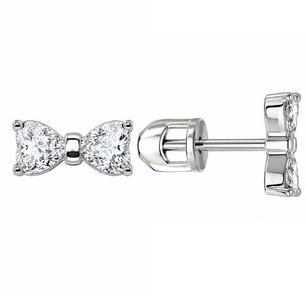 Сережки-пусети (гвоздики) срібні з фіанітами Silver Style (33161.44 sku:2300104166878) 33161.44 фото