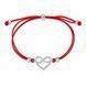 Браслет на нити шамбола Сердце Silver Style 15-20 р. (80121.100 sku:2300104269715) 80121.100 фото 2