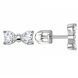 Сережки-пусети (гвоздики) срібні з фіанітами Silver Style (33161.44 sku:2300104166878) 33161.44 фото 2