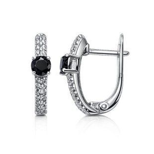 Сережки срібні Фантазія з фіанітами Silver Style (20443.40 sku:2300103397655) 20443.40 фото