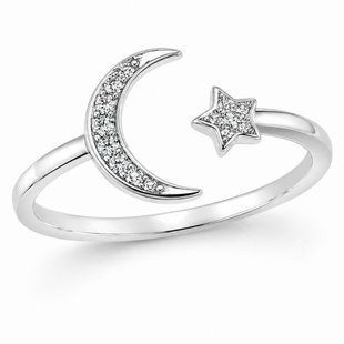 Кольцо серебряное фантазия с фианитами Silver Style 17 р. (11571.20 sku:2300104308520) 11571.20 фото