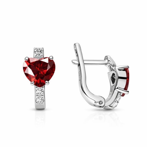 Сережки срібні Фантазія з фіанітами Silver Style (246736.66 sku:2300104102302) 246736.66 фото