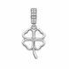 Подвес серебряный Клевер с фианитом Silver Style (50051.20 sku:2300103517695) 50051.20 фото 2