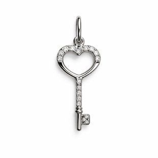 Подвес серебряный Ключ с фианитами Silver Style (41881.12 sku:2300103846856) 41881.12 фото