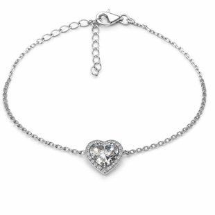 Браслет серебряный фантазия с фианитами Silver Style 16-20 р. (81111.77 sku:2300104208264) 81111.77 фото