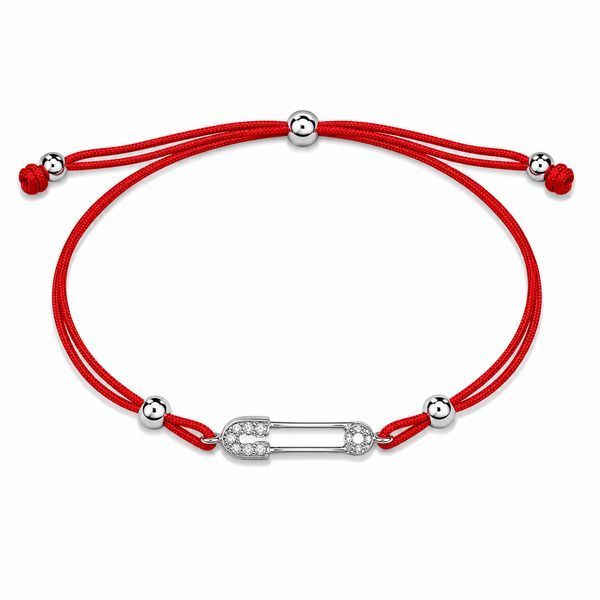 Браслет на нити шамбола Булавка Silver Style 15-20 р. (80251.20 sku:2300104318864) 80251.20 фото