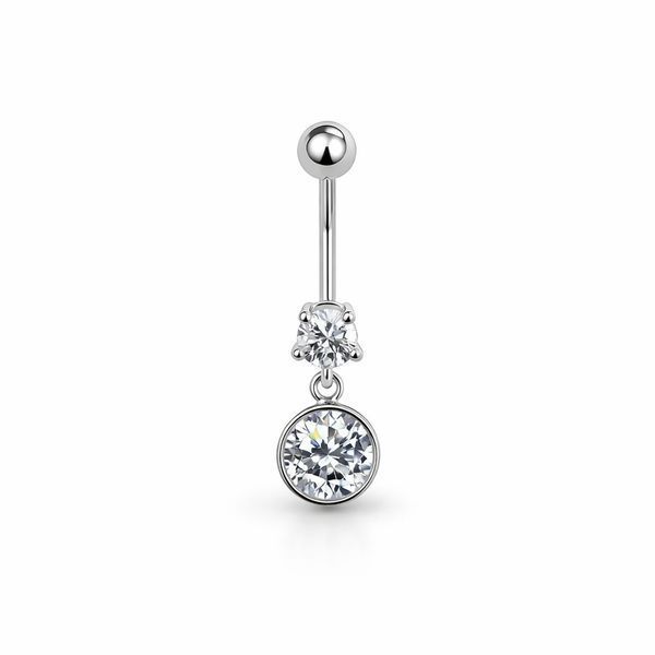 Пірсинг срібний з фіанітами Silver Style (33041.40 sku:2300103795598) 33041.40 фото