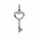 Підвіска срібна Ключ з фіанітами Silver Style (41881.12 sku:2300103800216) 41881.12 фото 1