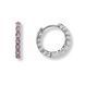 Серьги-кольца (конго) серебряные дорожка с фианитами Silver Style (209412.15 sku:2300103304233) 209412.15 фото 2