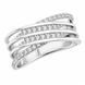 Каблучка срібна фантазія з розсипом Silver Style 17 р. (10241.12 sku:2300103141265) 10241.12 фото 1