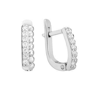 Серьги серебряные дорожка с фианитами Silver Style (20391.12 sku:2300104140274) 20391.12 фото