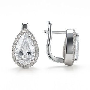Серьги серебряные дорожка с фианитами Silver Style (24781.69 sku:2300104182519) 24781.69 фото
