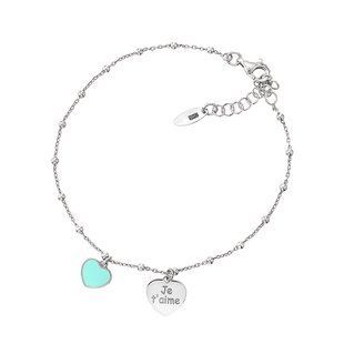 Браслет серебряный Сердце без камней Silver Style 18-22 р. (D5016BK3455 R31 sku:2300104332280) D5016BK3455 R31 фото