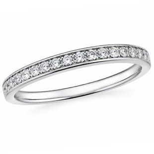 Кольцо серебряное дорожка с фианитами Silver Style 17.5 р. (10071.12 sku:2300104069162) 10071.12 фото