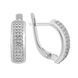 Серьги серебряные дорожка с фианитами Silver Style (20421.10 sku:2300104236816) 20421.10 фото 2