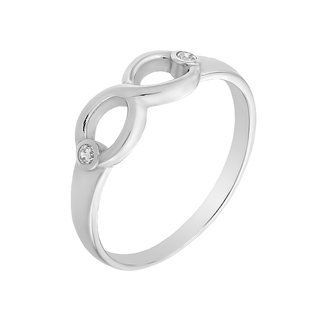 Кольцо серебряное фантазия с фианитами Silver Style 17 р. (КВ2370# sku:4443006069064) КВ2370# фото