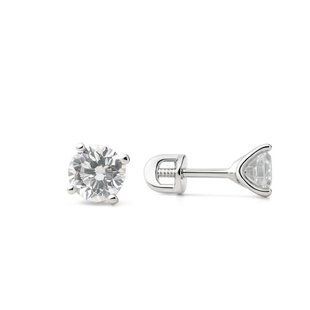 Серьги-пусеты (гвоздики) серебряные с фианитами Silver Style (30021.50 sku:2300103520893) 30021.50 фото