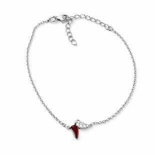 Браслет серебряный Бабочка с эмалью Silver Style 16-20 р. (807324006.10 sku:2300104135010) 807324006.10 фото