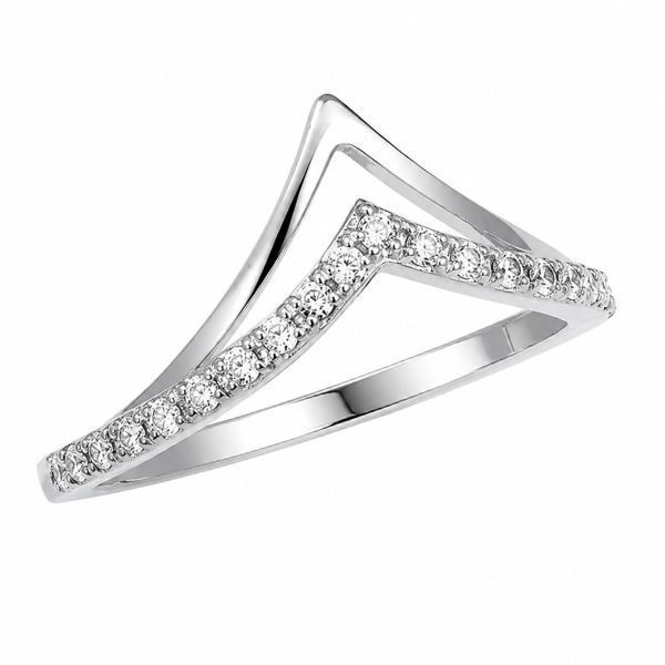 Кольцо серебряное фантазия с фианитами Silver Style 16 р. (10221.12 sku:2300103264919) 10221.12 фото