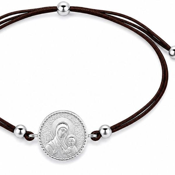 Браслет на нити шамбола Ладанка Silver Style 15-20 р. (802847.00 sku:2300104213169) 802847.00 фото