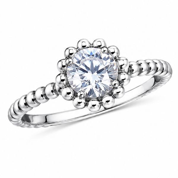 Кольцо серебряное с фианитом Silver Style 18 р. (10301.50 sku:2300102817321) 10301.50 фото