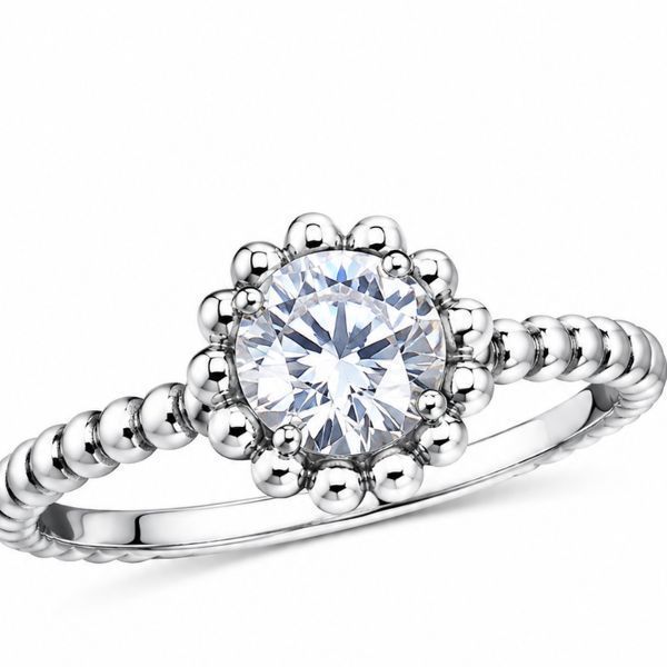 Кольцо серебряное с фианитом Silver Style 18 р. (10301.50 sku:2300102817321) 10301.50 фото
