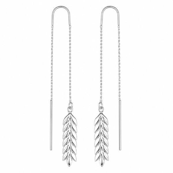 Серьги-протяжки серебряные без камней Silver Style (521154 sku:4200009701663) 521154 фото