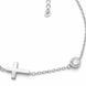 Браслет серебряный Крест с фианитами Silver Style 15-19 р. (80931.30 sku:2300104063450) 80931.30 фото 3