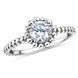 Кольцо серебряное с фианитом Silver Style 18 р. (10301.50 sku:2300102817321) 10301.50 фото 2