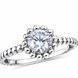 Кольцо серебряное с фианитом Silver Style 18 р. (10301.50 sku:2300102817321) 10301.50 фото 3