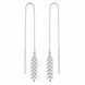Серьги-протяжки серебряные без камней Silver Style (521154 sku:4200009701663) 521154 фото 1