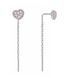 Сережки-протяжки срібні з фіанітами Silver Style (328212.15 sku:2300104228705) 328212.15 фото 2